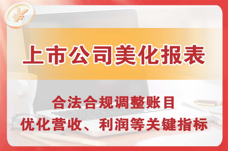 万盛上市公司美化报表