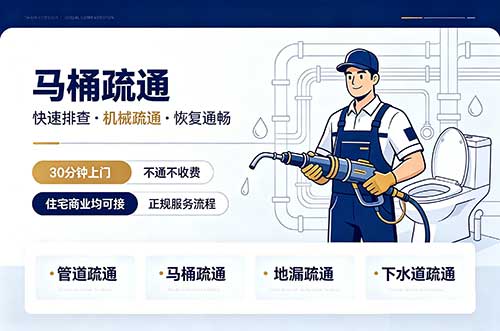 万盛马桶疏通